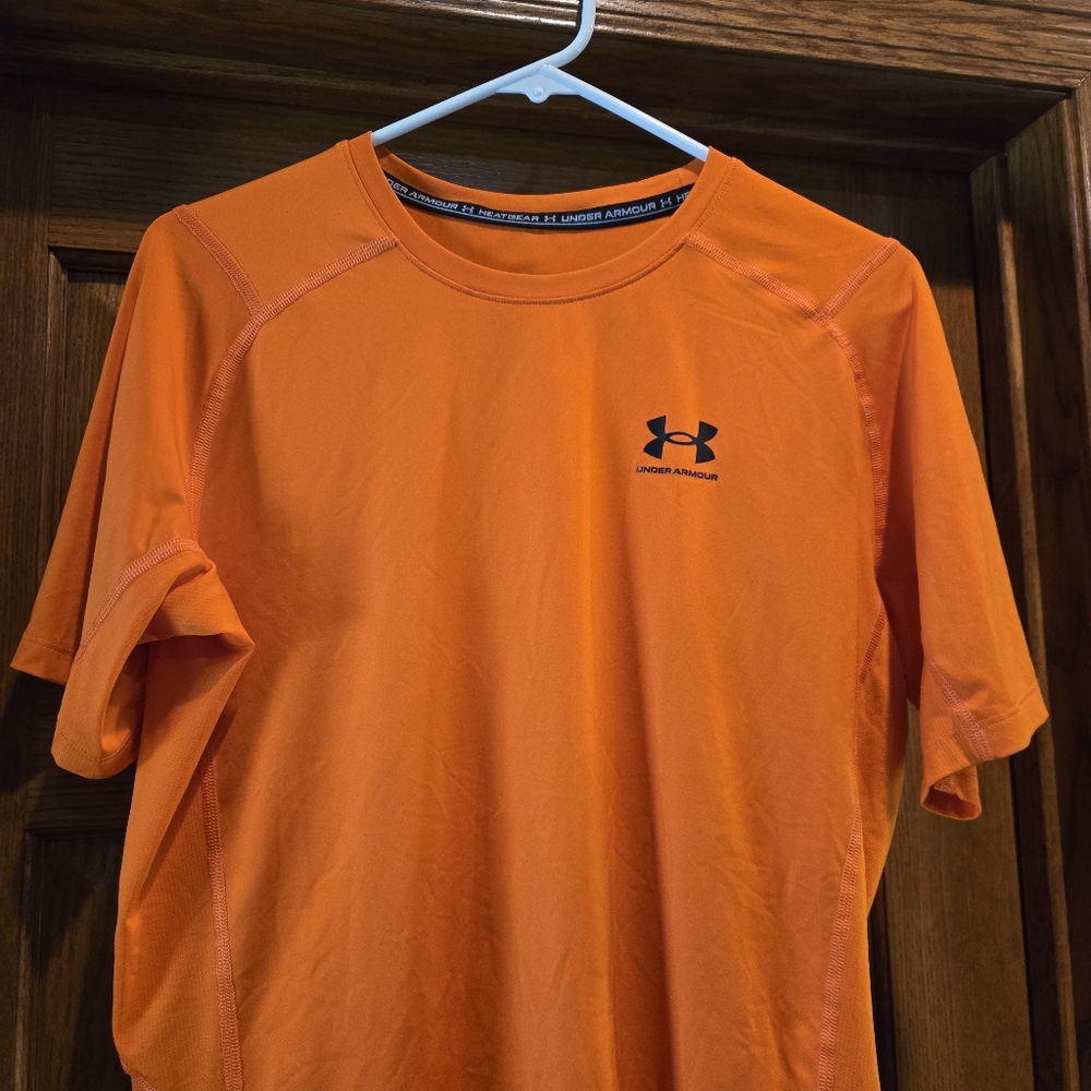 Under Armour Orange Short Sleeve Tee - Picture 2 of 16